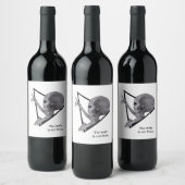 Grey Alien, de waarheid is er Wijn Etiket (Flessen)