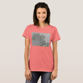 Grey Alien - Fractal T-shirt (Voorkant volledig)