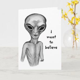 Grey Alien , I want to believe Kaart