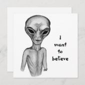 Grey Alien, ik wil geloven (Voorkant / Achterkant)