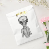 Grey Alien, ik wil geloven Bedankzakje (Gezegeld)