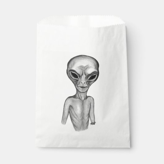 Grey Alien, ik wil geloven Bedankzakje (Voorkant)