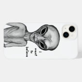 Grey Alien, ik wil geloven Case-Mate iPhone Case (Achterkant (horizontaal))
