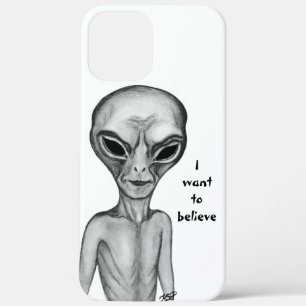 Grey Alien, ik wil geloven Case-Mate iPhone Case