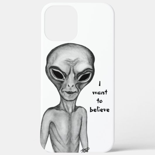 Grey Alien, ik wil geloven Case-Mate iPhone Case (Achterkant)
