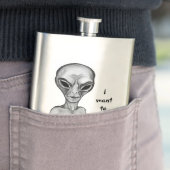 Grey Alien, ik wil geloven Flacon (Voorbeeld)