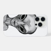 Grey Alien, ik wil geloven iPhone Hoesje (Achterkant horizontaal)