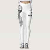 Grey Alien, ik wil geloven Leggings (Voorkant)