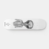 Grey Alien, ik wil geloven Persoonlijk Skateboard (Horizontaal)