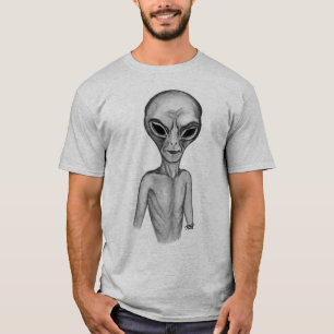 Grey Alien, ik wil geloven T-shirt