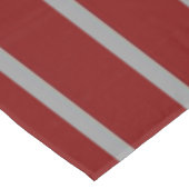 Grey and Burgundy Pattern Tafelkleed (Gekanteld)