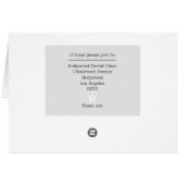 Grey and white dentist appoint book (Achterkant Horizontaal)