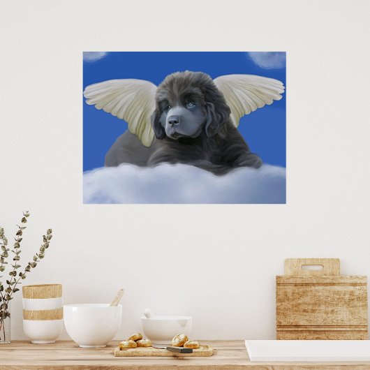 Grey Angel Poster (Keuken)