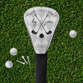 Grey Argyle Best By Par Gift voor hem Golfheadcover
