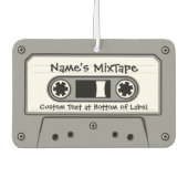 Grey Audio Cassettebandje Air Freshener Luchtverfrisser (Voorkant)