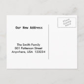 Grey Barn We hebben het nieuwe Briefkaart Adres ve (Achterkant)