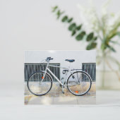 Grey Bicycle, Kopenhagen, Denemarken Briefkaart (Staand voorkant)
