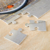 Grey Bicycle, Kopenhagen, Denemarken Legpuzzel (Zijkant)