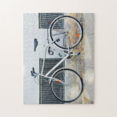 Grey Bicycle, Kopenhagen, Denemarken Legpuzzel (Verticaal)