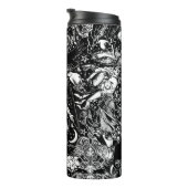 Grey Black Witchy Gothic Victoriaans Gothic Baphom Thermosbeker (Geroteerd rechts)