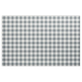 Grey Blue & White Plaid Gingham Stof (Fat Quarter)