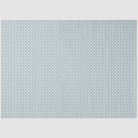 Grey Blue with White Daisy issue Paper Tissuepapier (Voorkant)