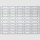 Grey Bone Inlay Dots Border Decoupage Paper Tissuepapier (Voorkant)