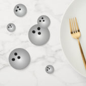 Grey Bowling Ball Confetti (Groep)