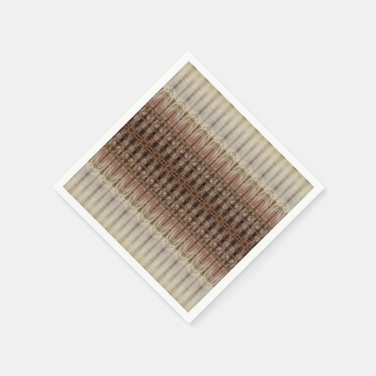 Grey Brown Modern en Elegant Servet (Hoek)