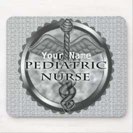 Grey caduceus Paediatric Nurse Muismat