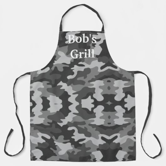 Grey Camouflage Business Schort (Voorkant)