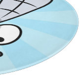 Grey Cartoon House Fly Snijplank (Hoek)