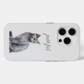 Grey Cat Spint Case-Mate iPhone Case (Achterkant (horizontaal))