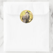 Grey Catbird die zijn Sticker zingt (Tas)