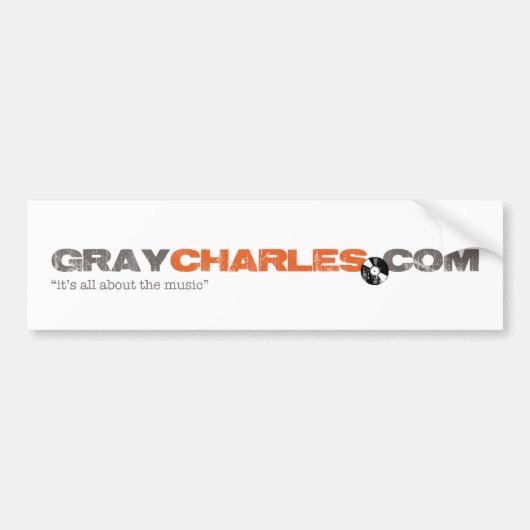 Grey Charles - Bumpersticker (Voorkant)