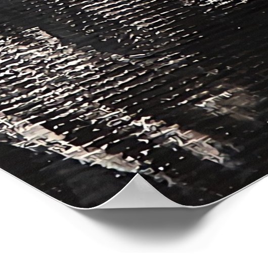 Grey City Abstract Print, Value Poster Paper  (Hoek)