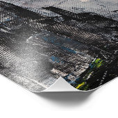 Grey City Abstract Print, Value Poster Paper (Hoek)
