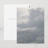 Grey Clouds-Briefkaart Briefkaart (Voorkant / Achterkant)