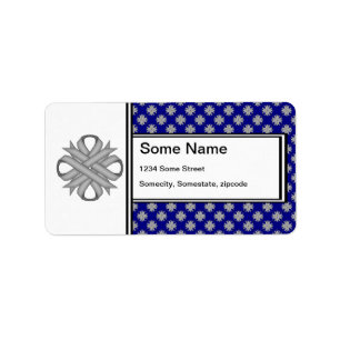 Grey Clover Ribbon door Kenneth Yoncich Etiket