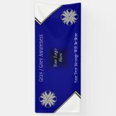 Grey Clover Ribbon door Kenneth Yoncich Spandoek (Verticaal)