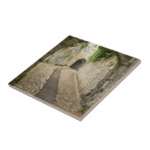 Grey Cobblestone street, Frankrijk Tegeltje (Zijkant)