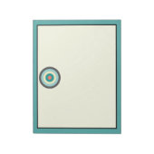Grey Combination Bullseye van Shirley Taylor Notitieblok (Linkerzijde)