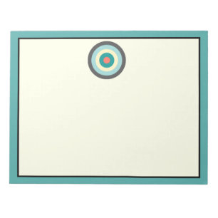 Grey Combination Bullseye van Shirley Taylor Notitieblok
