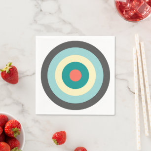Grey Combination Bullseye van Shirley Taylor Servetten