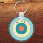 Grey Combination Bullseye van Shirley Taylor Sleutelhanger (Voorkant)