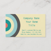 Grey Combination Bullseye van Shirley Taylor Visitekaartje (Voorkant)