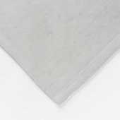 Grey Conch Shell Fleece Blanket (Hoek)