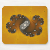 Grey Creature - Fractal Mousepad Muismat (Voorkant)