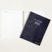 Grey Custom 2025 Bedrijf Logo Simple Kantoor Planner (Display)