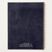 Grey Custom 2025 Bedrijf Logo Simple Kantoor Planner (Achterkant)